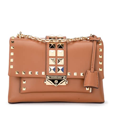 michael michael kors schultertasche cece|michael kors leather shoulder bag.